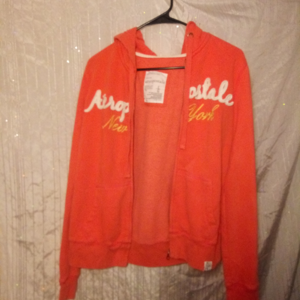 Aerpostle zip-up hoodie